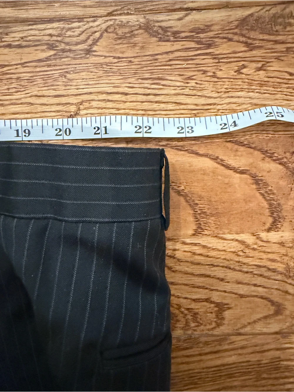 Vintage Ralph Lauren 100% Wool 2 Piece Single Breasted Brown Pinstripe Suit Set